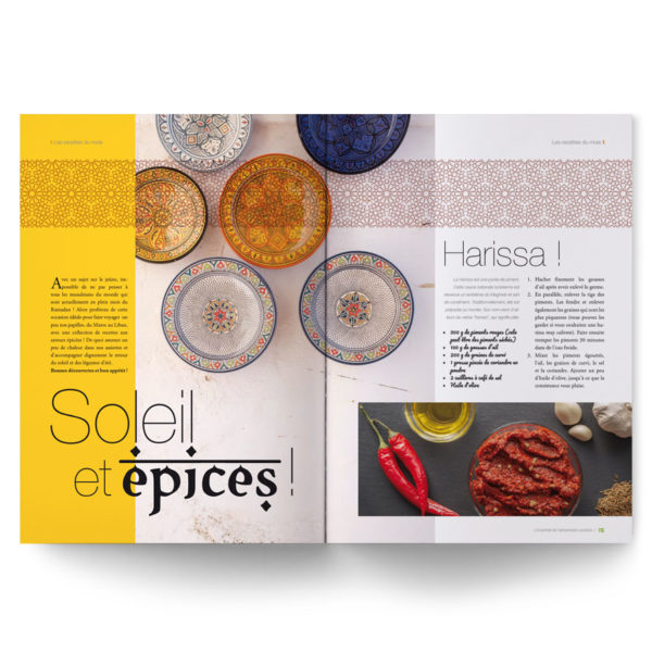 Magazine L'Essentiel de l'alimentation positive – Spécial recettes orientales du Maghreb