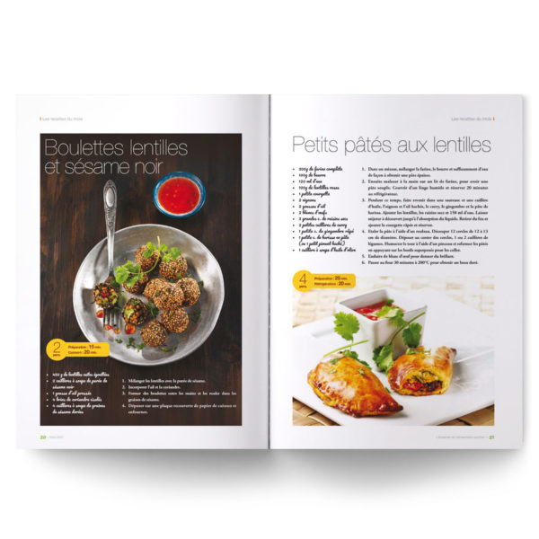 Magazine spécial lentilles : cuisson, recettes, bienfaits nutritionnels...